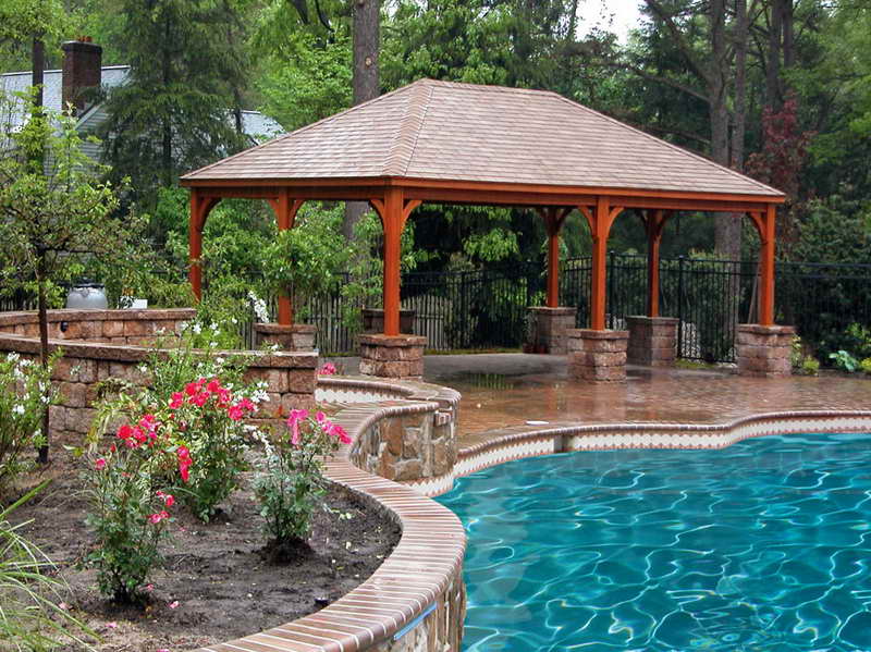 Backyard Pool Pavilion Designs