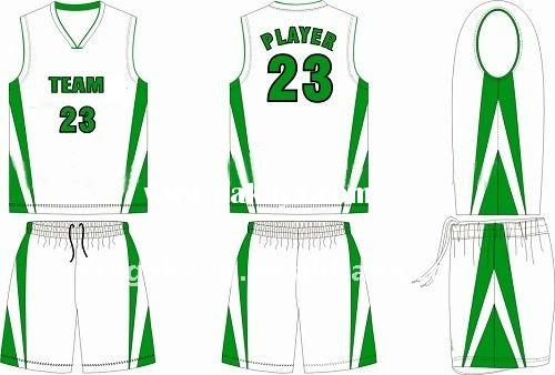 Basketball Jersey Design Template