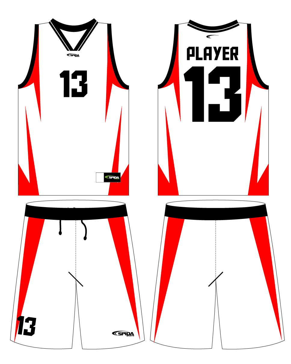 Basketball Jersey Design Template