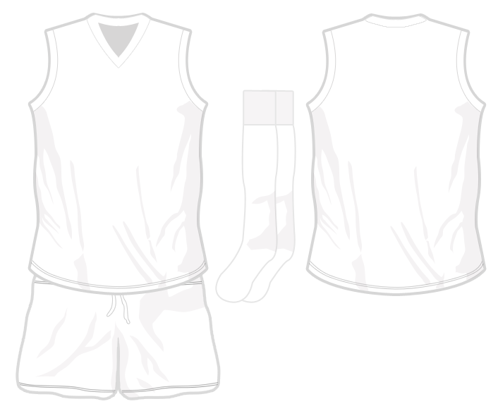 Basketball Jersey Outline Template