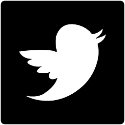 Black and White Twitter Logo Icon Black and White Twitter Logo Icon