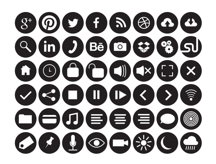 Black Circle Icons Free Black Circle Icons Free