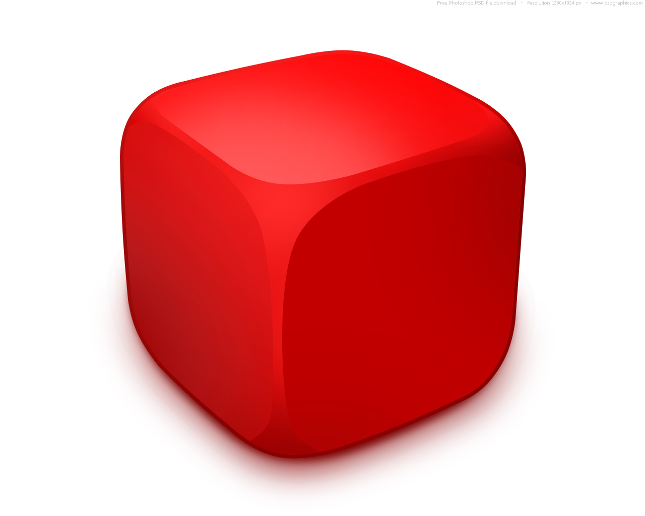 red cube