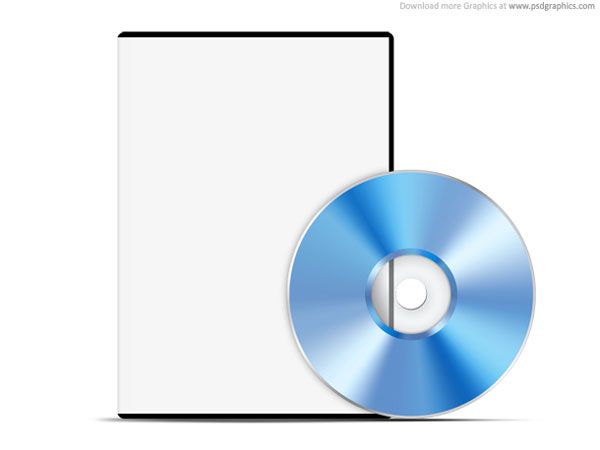 Blank DVD Case Template