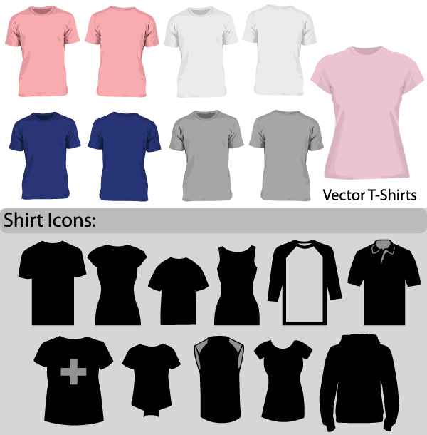 Blank T-Shirt Templates Free