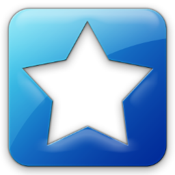 Blue Square Icon