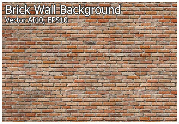 Brick Wall Vector