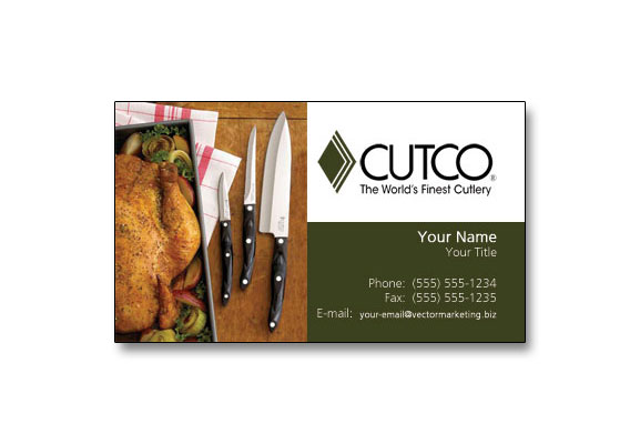 Business Cards CUTCO Vector Marketing