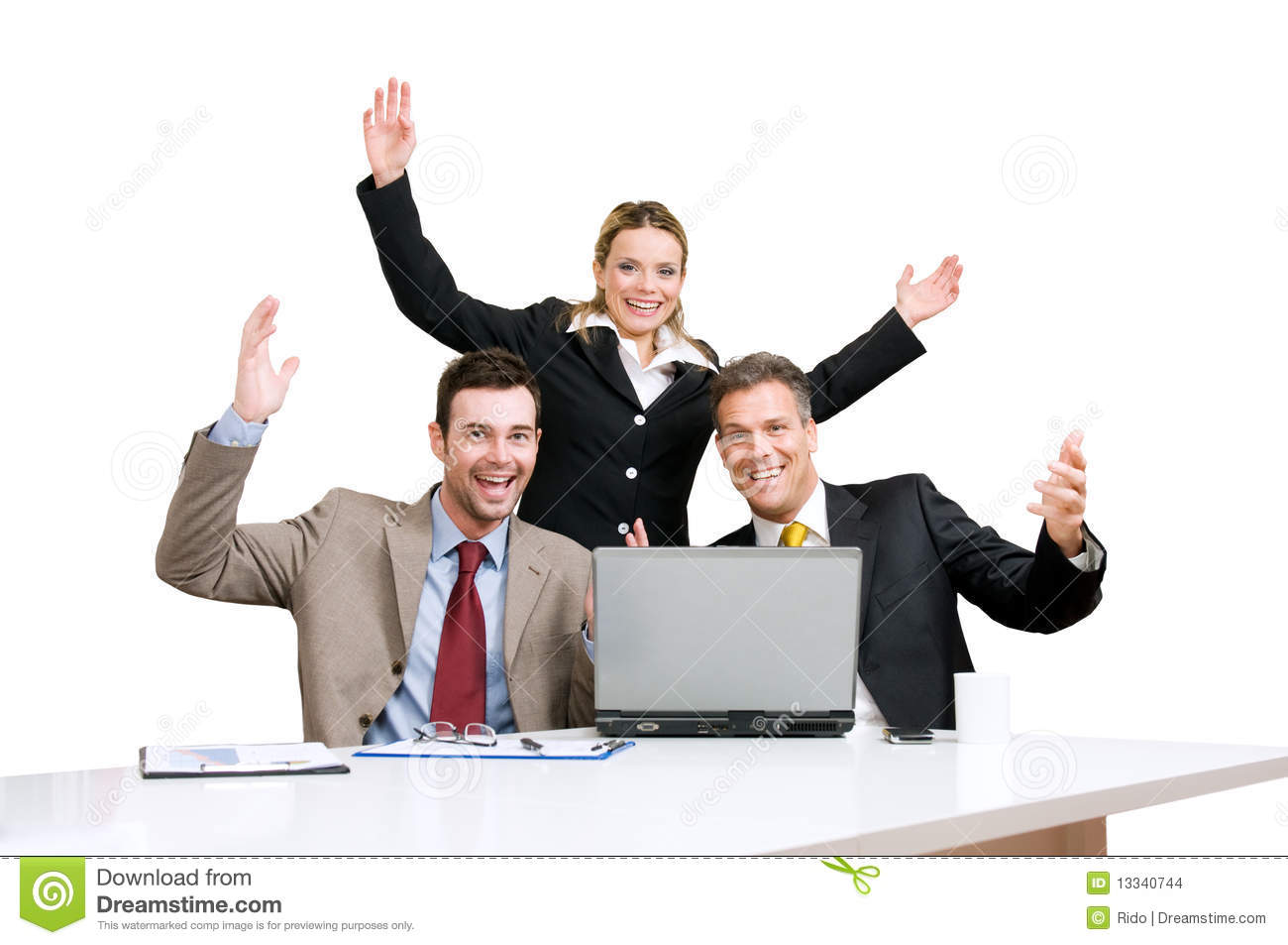 Business Team Celebration Business Team Celebration