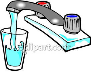 Cartoon Glass of Water Cartoon Glass of Water
