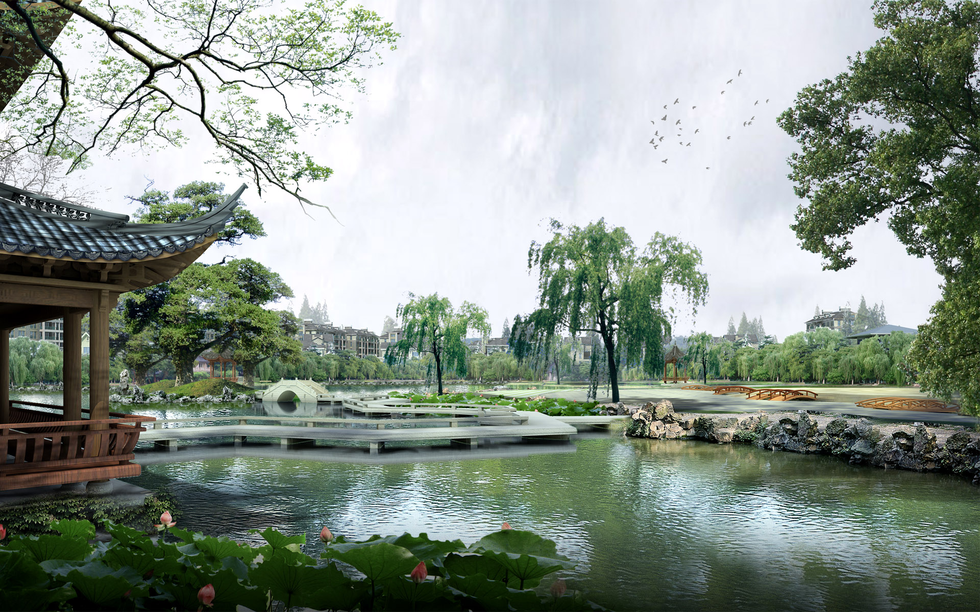 China Landscape Desktop
