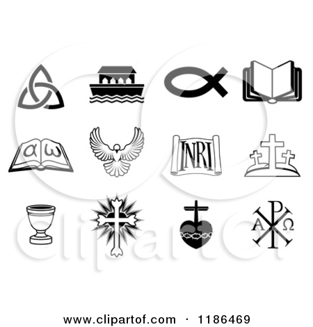 Christian Women Clip Art Black and White