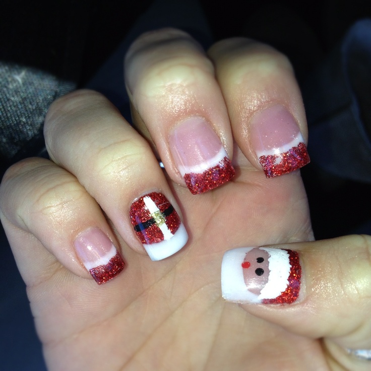 Christmas Acrylic Nails