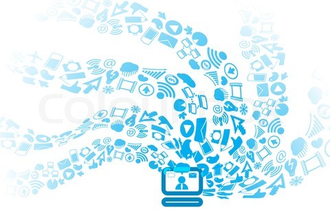 19 Computer Social Media Icons Images