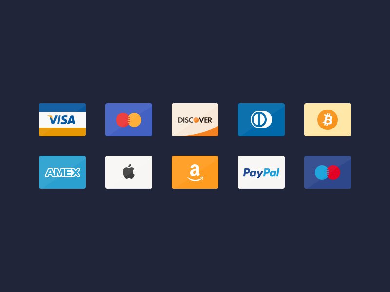 Credit Card Icons Free