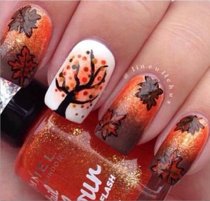 Cute Fall Nail Designs