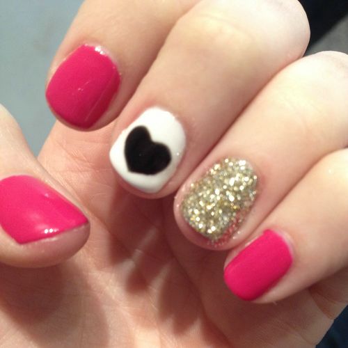 Cute Pink Nail Designs for Short Nails