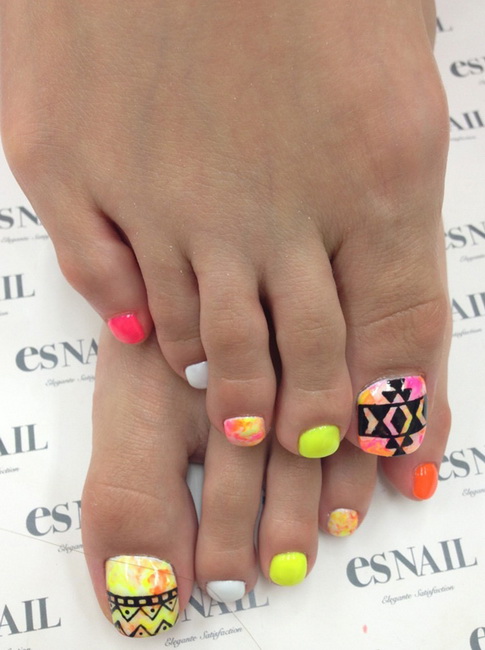 Cute Toe Nail Designs 2015