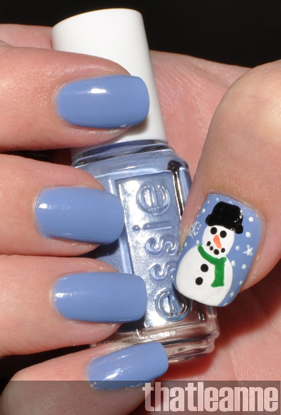 Cute Winter Nail Design