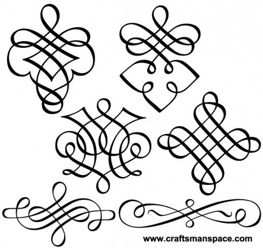 11 Free Clip Art Flourish Vectors Images