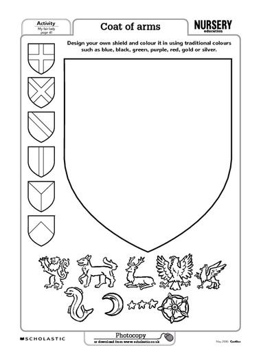 Design Your Own Coat of Arms Template