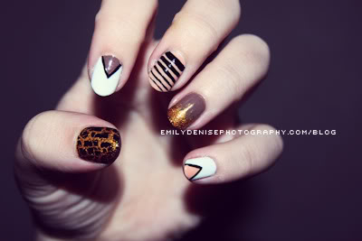 Designs On Each Nail Different