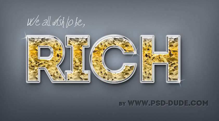 Diamond Photoshop Text Styles