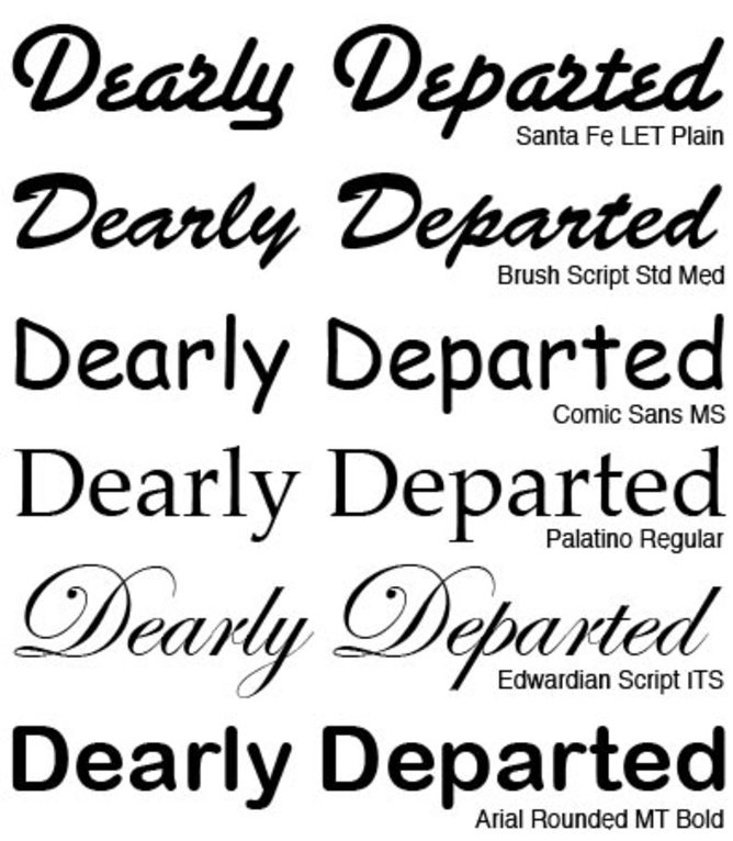 Different Fonts Microsoft Word Different Fonts Microsoft Word
