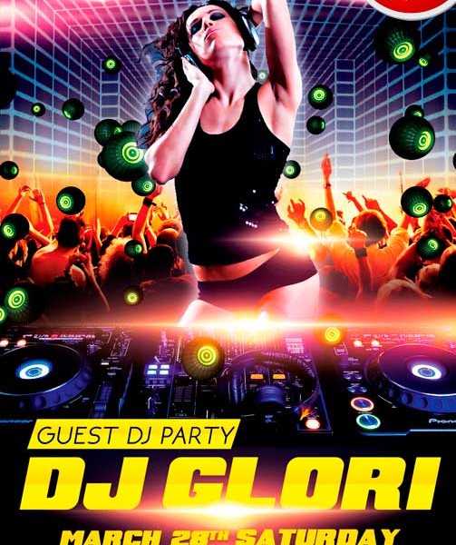 DJ Party Flyer Template DJ Party Flyer Template