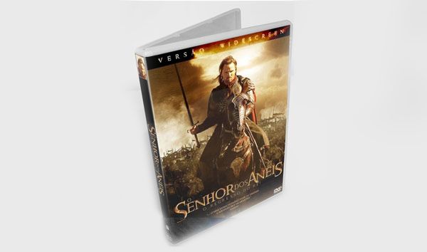 DVD Case Template PSD