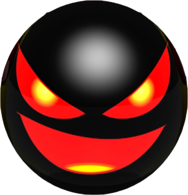 Evil Smiley Face Cartoon