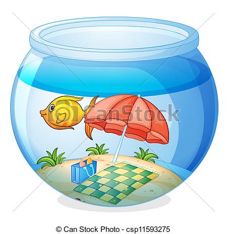 Fish Bowl with Water