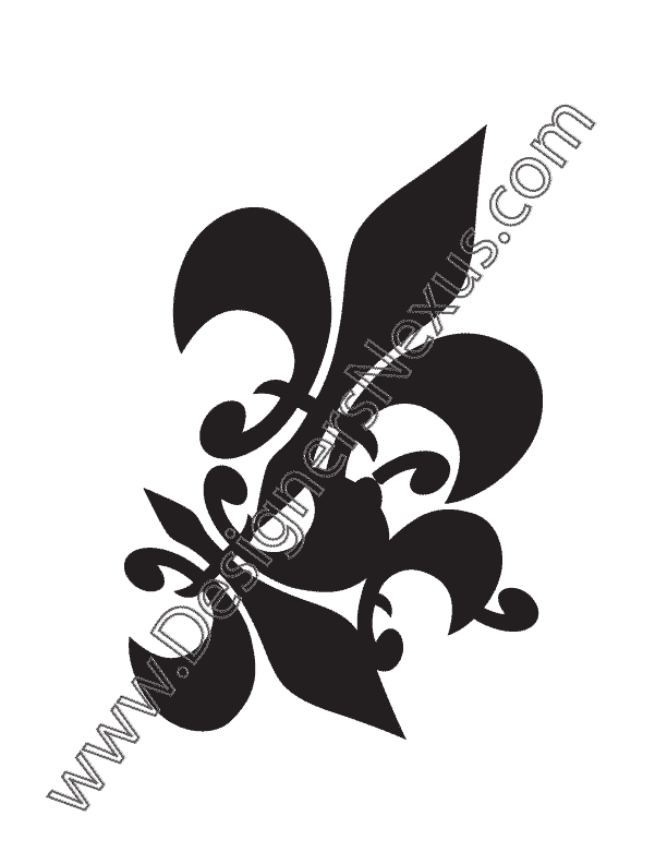 Fleur De Lis Vector Art Free