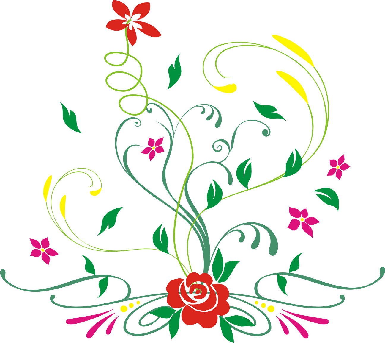 Flower Vector Floral Design
