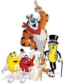Food Advertising Characters