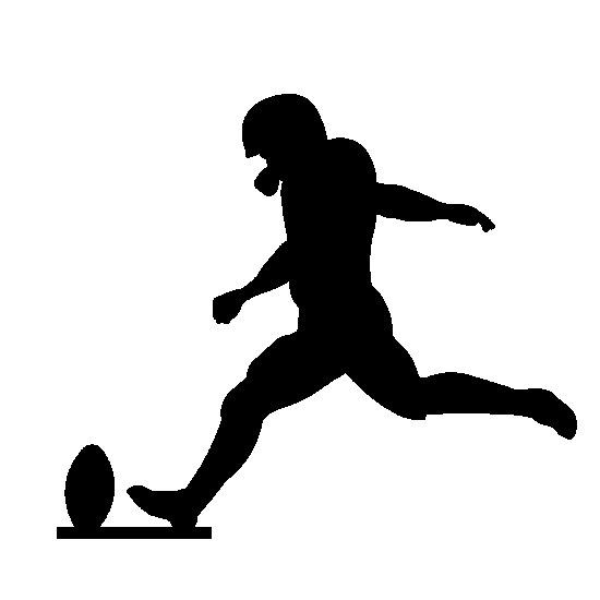 Football Silhouette Vector Football Silhouette Vector