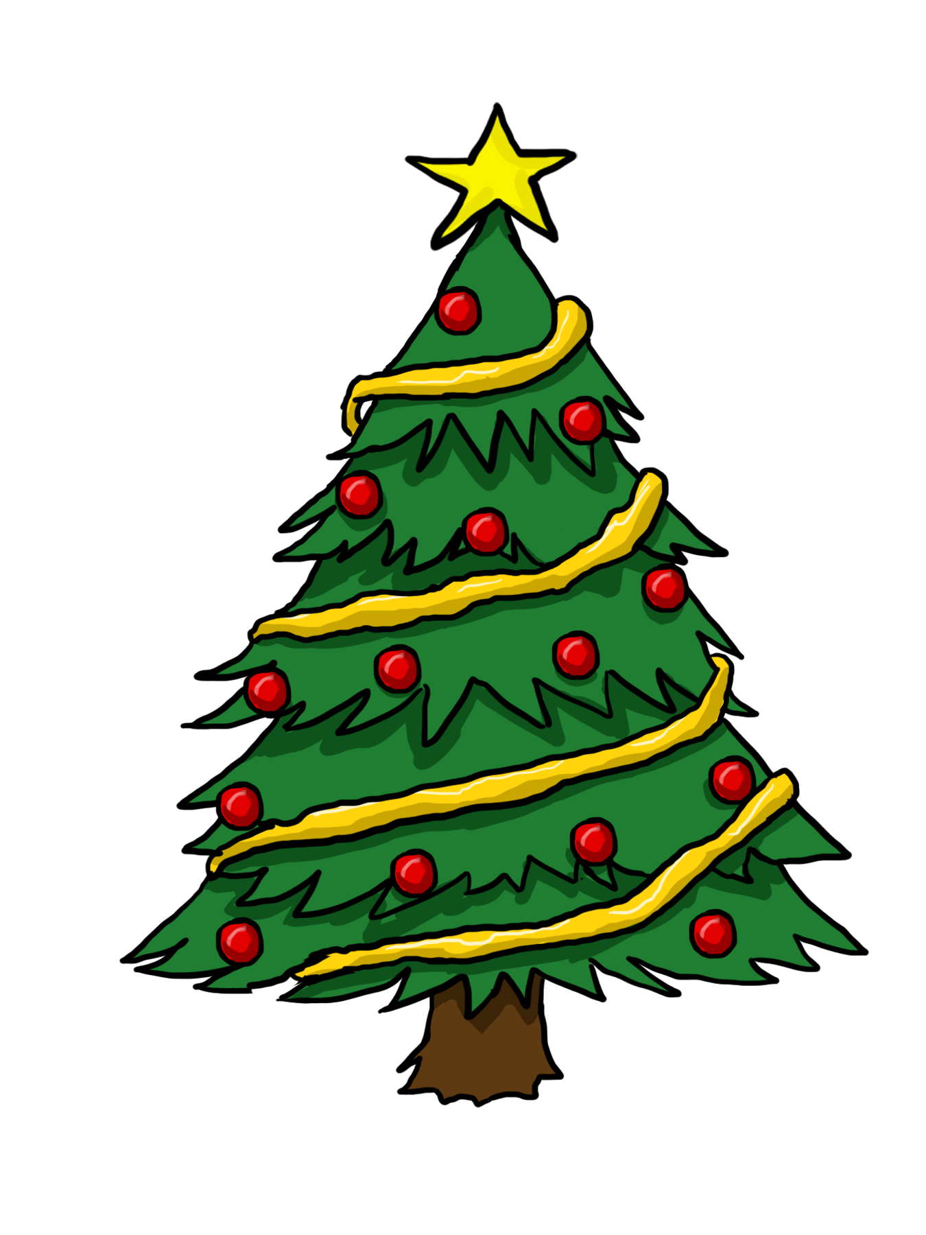 Free Clip Art Christmas Tree