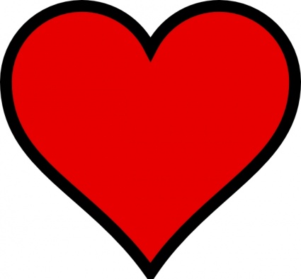 Free Clip Art Heart Shape