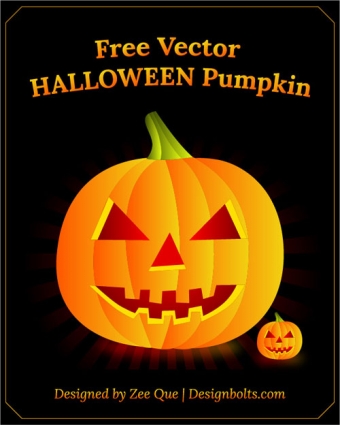 Free Halloween Vector Pumpkins Free Halloween Vector Pumpkins