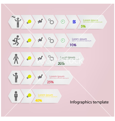 Free Infographic Blank Template Vector