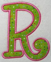 Free Machine Embroidery Applique Fonts