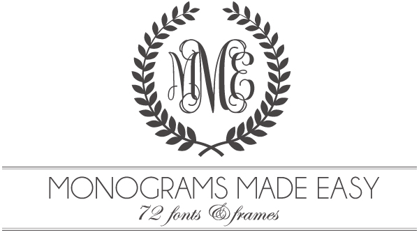 Free Monogram Fonts