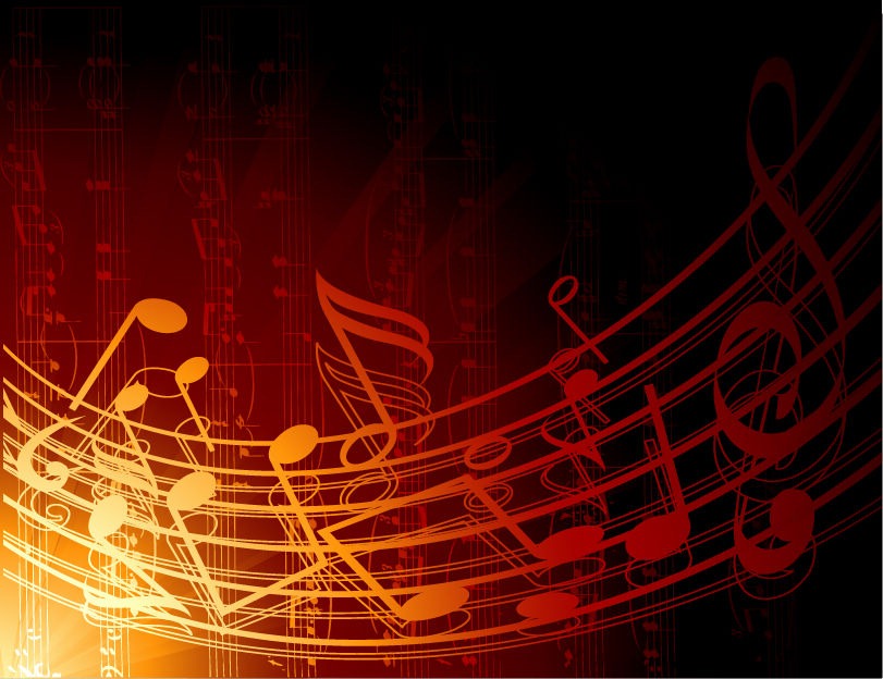 Free Vector Music Background Free Vector Music Background