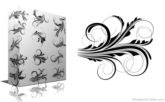 Free Vector Swirl Designs