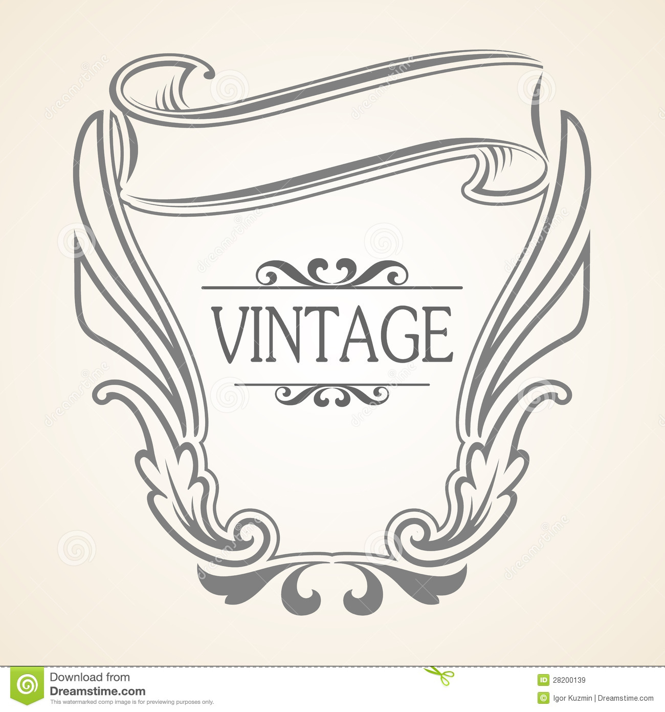 Free Vintage Vector Frames