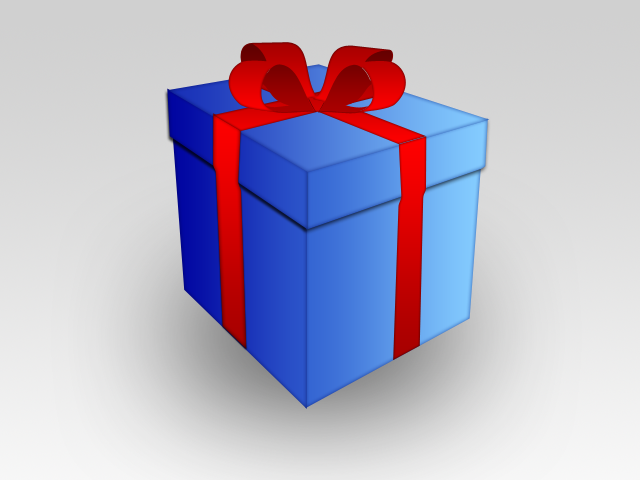 Gift Box PSD
