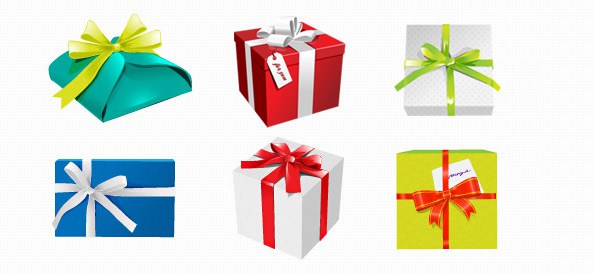 Gift Box PSD