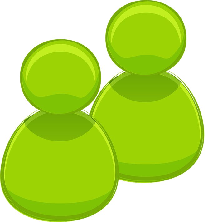 Green People Icon Clip Art