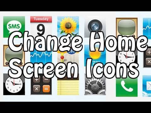 Home Screen Icons On iPhone