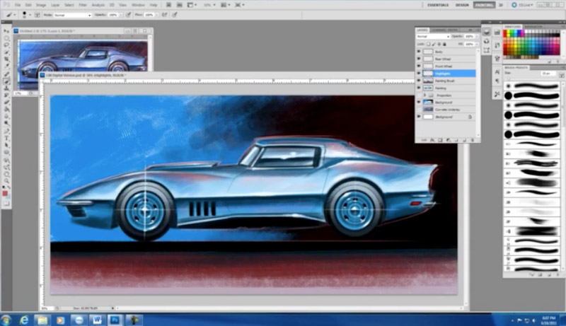 How to Photoshop Cars